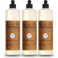 MRS. MEYER'S CLEAN DAY Vloeibare afwasmiddel Biologisch afbreekbare formule Limited Edition Acorn Spice 16 fl. oz - Verpakking van 3