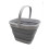 SAMMART Cubo Rectangular Plegable de 10L (2.6 Galones) (Gris, 1) 1