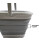 SAMMART Cubo Rectangular Plegable de 10L (2.6 Galones) (Gris, 1) 4