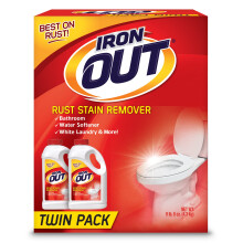 Stryk ur rostflckborttagningspulver Ta bort rostflckar i badrumskk
