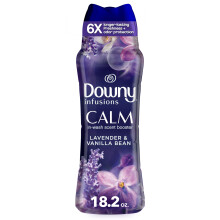 Downy Infusions Waschduft Booster Perlen, CALM, Beruhigender Lavendel und Vanille, 18,2 oz