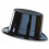 Sort plastik topper 1