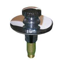 LASCO 03-4881 Push /Pull Style Strainer/Stopper Replacement Bathtub Chrome Plated