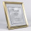 Lawrence Frames Bead Border Design  5x5  Satin Gold 2