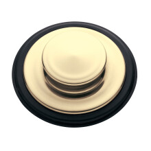 Insinkerator STP-FG French Gold Garbage Disposal Fits Standard Kitchen Drain Size of 3 1/2 Inch Diameter Sink Stopper