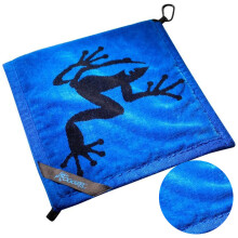 Frogger Amphibian 2 az 1-ben golftrlkzo nedves s szraz technolgival, kk/fekete prmium golftska-tartozk frfiaknak s noknek karabinercsipe