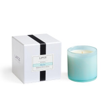 LAFCO New York Classic Candle Marine - 6.5 oz - 50-Hour Burn Time - Reusable Hand Blown Glass Vessel - Made in The USA