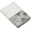 Avanti Linens Galaxy Washandje Wit 1