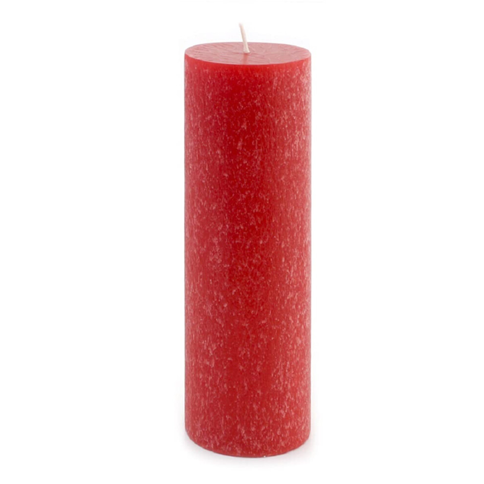 Root Candles 33968 Unscented Timberline Pillar Candle   3 x 9-Inches  Red-image-OPC-PGC5B6G-NEW