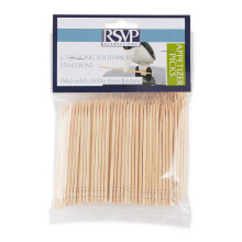 RSVP International Willie Woodpicker Tandstikker Udskiftning Picks 250-Count 2,5"""" Lang Naturlig