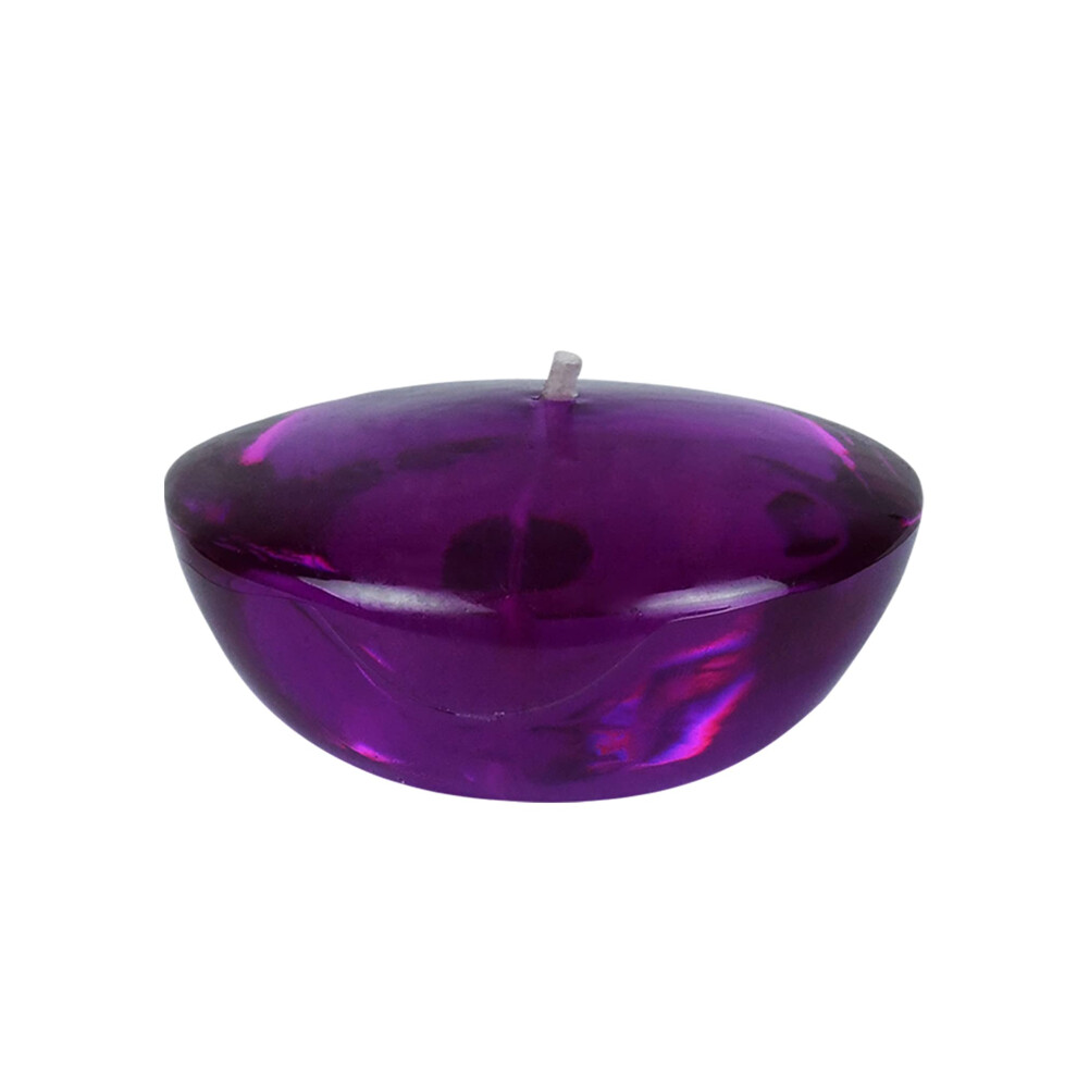 Zest Candle 6-Teilige Faltkerzen, 7,6 Cm, Transparentes Lila Gel-image