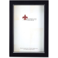Lawrence Frames 4 x 6-Inch Wood Black Shadow Box Picture Frame (795046)