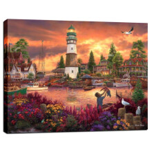 Cortesi Home 'Love Lifted Me' af Chuck Pinson Canvas Wall Art 12"""" x 16""""