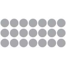 Brewster Home Fashions Home D?cor Line CR-65401 Circles Window Stickers