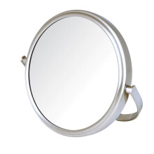 Model's Choice dubbelzijdige make-upspiegel op tafelblad - Make-upspiegel met 5x vergroting en draaibaar ontwerp - Draagbare spiegel met een diameter