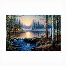 Varumrke Fine Art ' Total Bliss ' Canvaskonst av Chuck Black 22x32