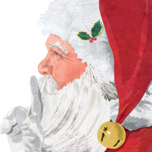 Paperproducts Design Yuletide Santa, Vit Servett, Patti Gay/Two Can Art