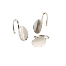 SKL Home by Saturday Knight Ltd. Loop Shower Curtain Hooks Chrome