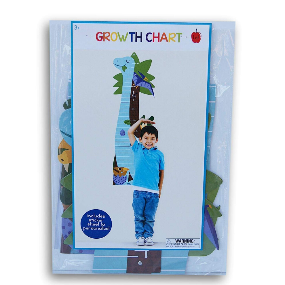 Tableau de croissance pour enfants (dinosaure)