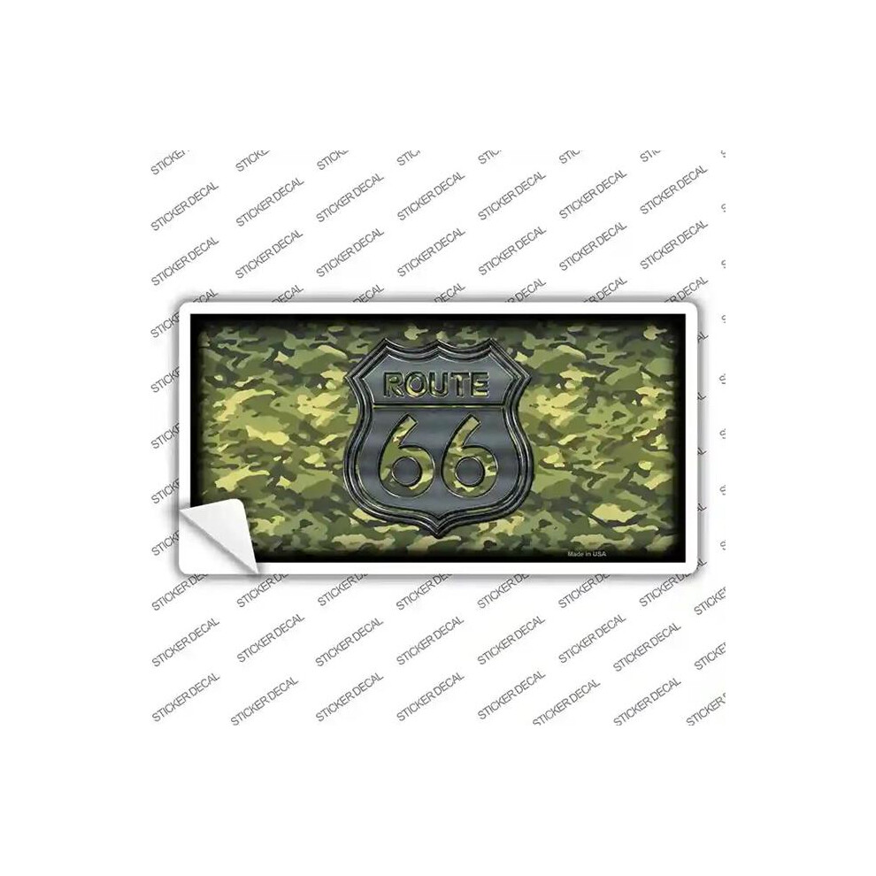 Smart Blonde Lp-1303S-Xl Route 66 Camouflage Novelty Sticker Decal - Extra Large 792636485732