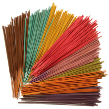 HOSLEY 480 PACK BLANDA RÄNDIGA Pinnar 40 Sticks Var och en av Wind Dragon's Blood Nag Champa Lavender Fields och 8 Ytterligare slumpmässiga Grab