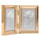 Lawrence Frames Bead Border Design  2.5x3.5 Double  Gold 2