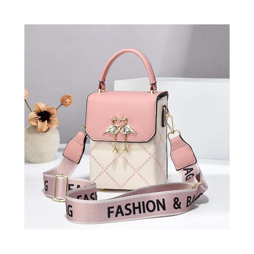 (Pink) Mobile phone bag 2025 autumn and winter new practical shoulder bag for girlfriend birthday gift crossbody handbag