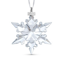 Adorno de cristales transparentes de la edici   n anual SWAROVSKI 2020