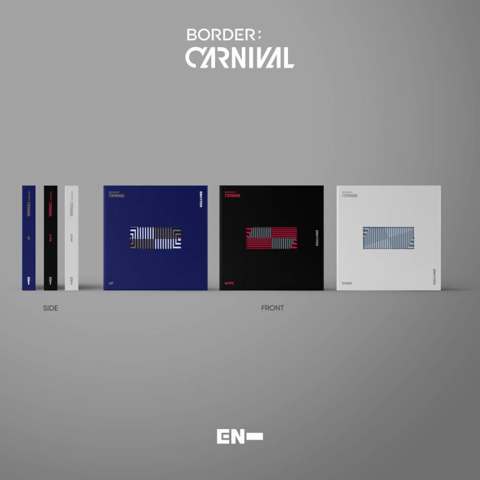 Bighit Ent. Enhypen - Album Con Bordo Di Carnevale (2° Mini Album) + Set Fotografico Extra (Down Ver.) (L200002158)-image