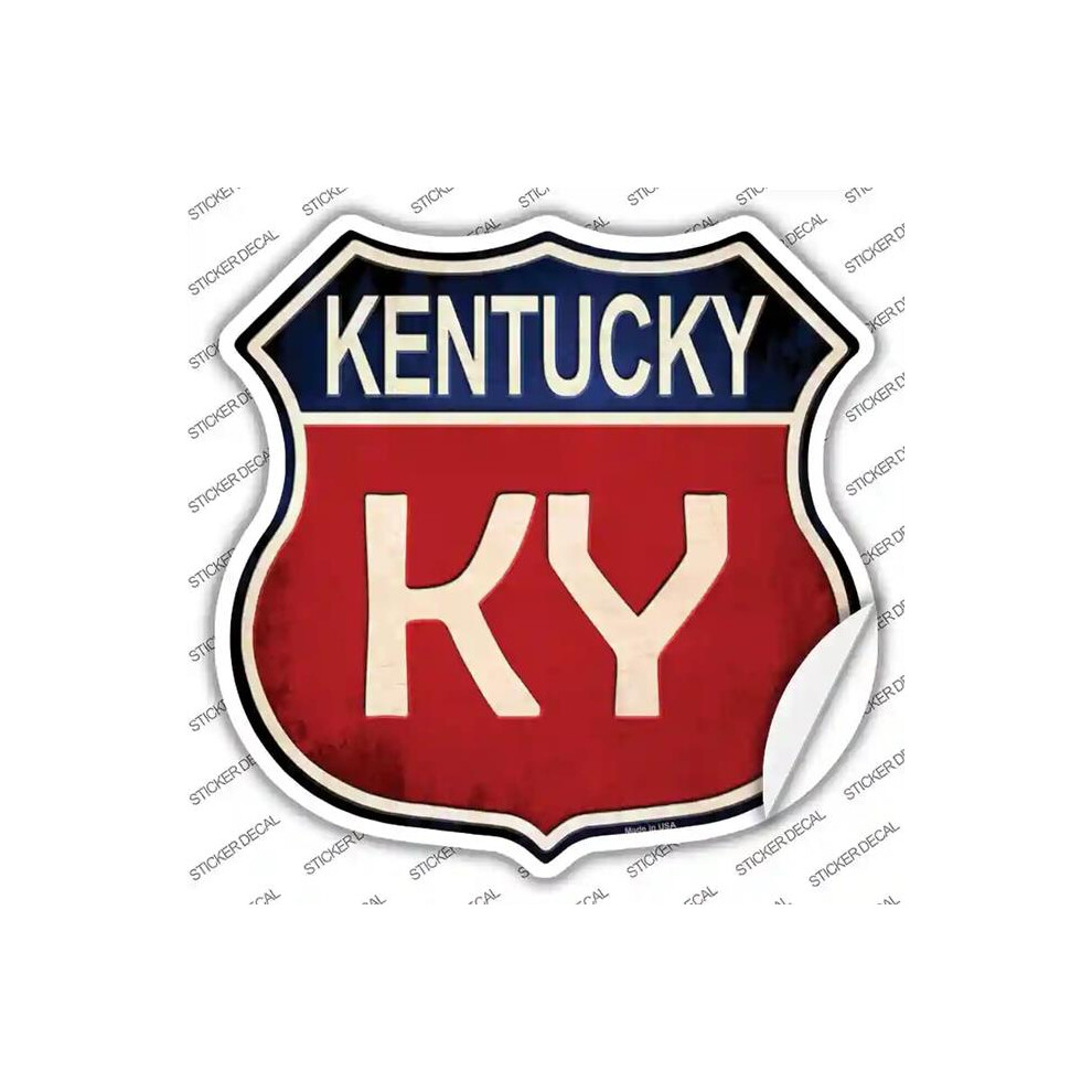 Smart Blonde Hs-512S-L Kentucky Novelty Highway Shield Sticker Decal - Large 792636445835
