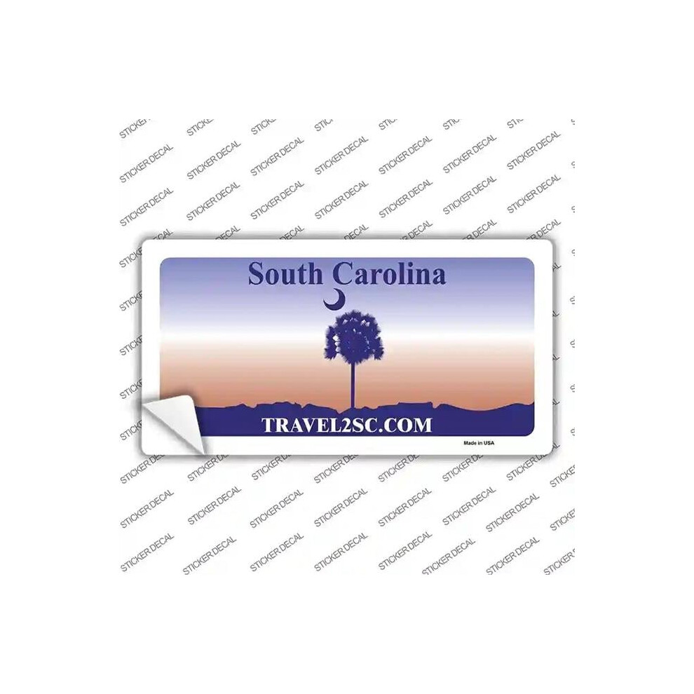 Smart Blonde Lp-5129S-Xl South Carolina State Novelty Sticker Decal - Extra Large 792636455896