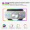 For Meta Quest 3 USB Rechargeable RGB Lighting Effect Adjustable Foldable Headset 5