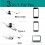 i98 1.3MP HD Visual Eardrop Endoscope Endoscope Borescope with 6 LEDs 5