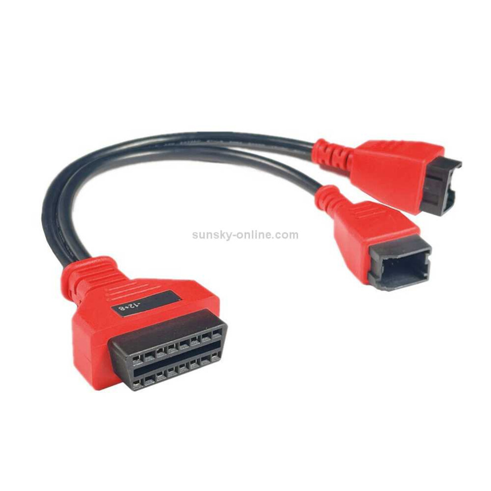 Car Fca 12+8Pin To Obd2 Diagnostic Interface For Chrysler 766262136764