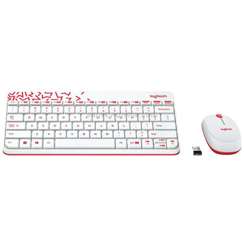 Logitech MK240 Nano Wireless Keyboard and Mouse Set 1