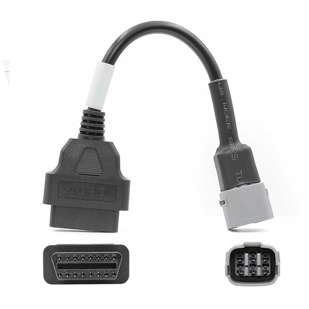 Motorcycle Obd 16Pin Female To 6Pin Connector Cable For Suzuki 766262135828