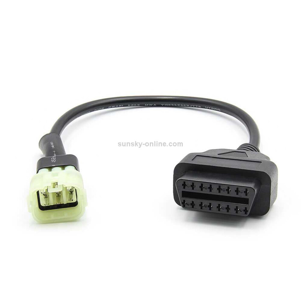 Motorcycle Obd 16Pin Female To 6Pin Connector Cable For Ktm 766262137464