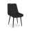 MORE4HOMES (Black) Malvern Round Oak Effect Dining Table Set w Oak Legs w 4-6 Nova Dining Chairs 6