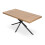 MORE4HOMES Donni Dining Table And Chairs - Oak Effect Table w 4-6 Maya Boucle Chair 3