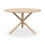 MORE4HOMES (Oak Effect) Malvern Round Dining Table 4-6 Seater w Solid Oak Legs 3