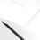 MORE4HOMES (White Marble Effect) Donni 4-6 Seater Dining Table w Black Legs 4
