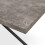 MORE4HOMES (Concrete Effect) Donni 4-6 Seater Dining Table w Black Legs 4