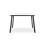 MORE4HOMES (White Marble Effect) Haydon Extending Dining Table 4-6 Seater w Black Legs 6