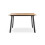 MORE4HOMES (Oak Effect) Haydon Extending Dining Table 4-6 Seater w Black Legs 6