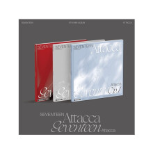 Pledis SEVENTEEN - Attacca (9. mini album) Album + Skladan    plag   t + Sada extra fotokart (Op.2 verzia)
