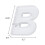 20.8cm Paper Mache Cardboard Letter Shaped Box Container (B) 3