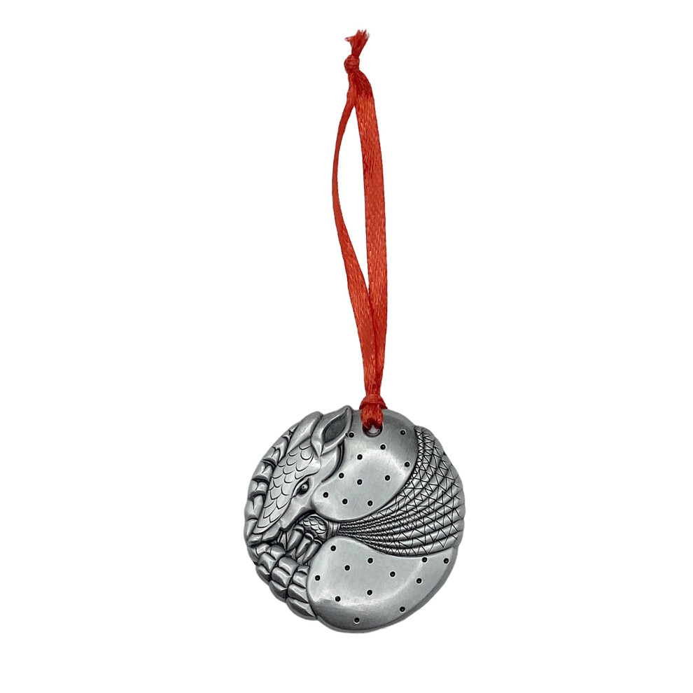 Ornement En Tain Armadillo Aardvark Charm Souvenir De Voyage Ornement Souvenir Du Texas-image