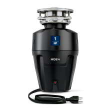 Moen EX100C EX-Serie 1 PS M llzerkleinerer mit kontinuierlicher Zufuhr, Schwarz