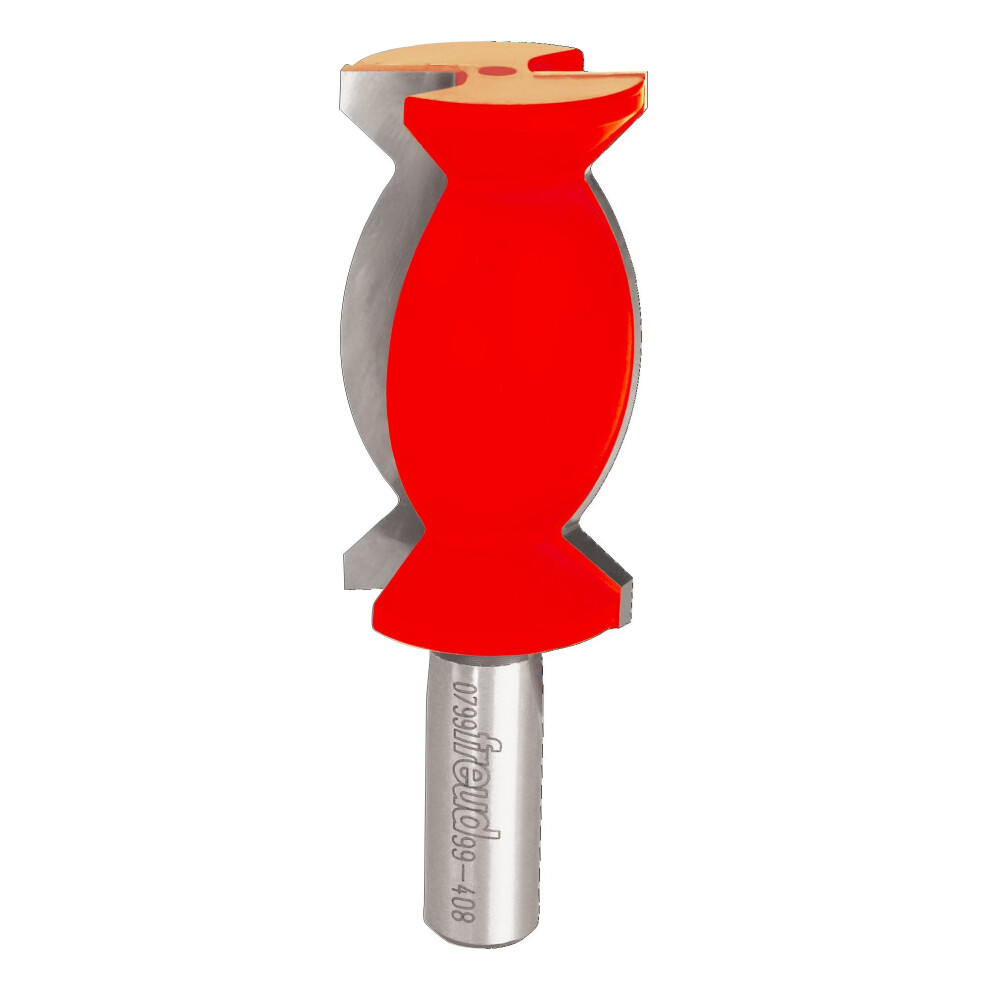 Freud 99-408: 1-1/4"""" (Dia.) Crown Molding Bit With 1/2"""" Shank 1-1/4"""" Large Radius 008925386124