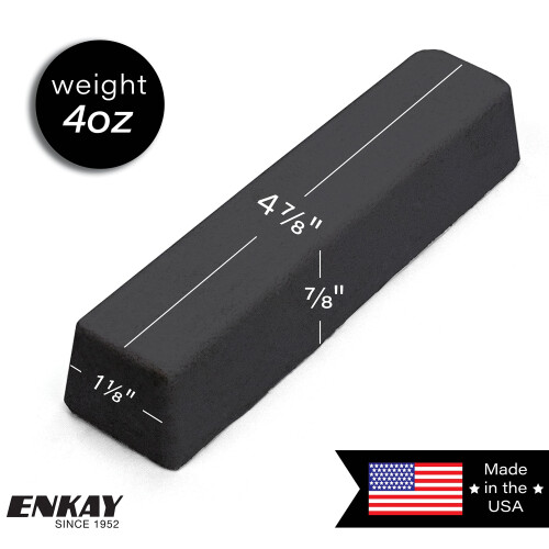 Papa John'S Toolbox 152-BL Enkay 4 oz. Black Emery Compound kardad 1